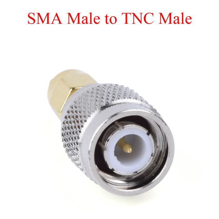 Câble Coaxial SMA Mâle à SMA Mâle RG402 50 Ohm - 2x1m Faible Perte - Pour Radio, WiFi, GPS, Antennes - Câble RF Cuivre Qualité - 12