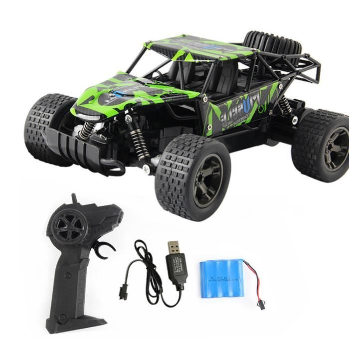 Teeggi Voiture télécommandée 40km/h, 1/20 RC Haute Vitesse Tout-terrain Drift Voiture de Course, Moteur 2.4G à Balais de Charbon 4WD Tout-terrain Buggy de Course pour Adultes, 3 Batteries, SG201PRO