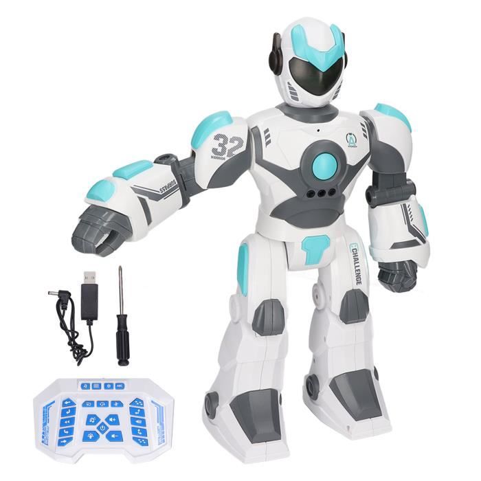 Robot Programmable Enfants Rc Robot Jouets 2.4G Rechargeable Geste