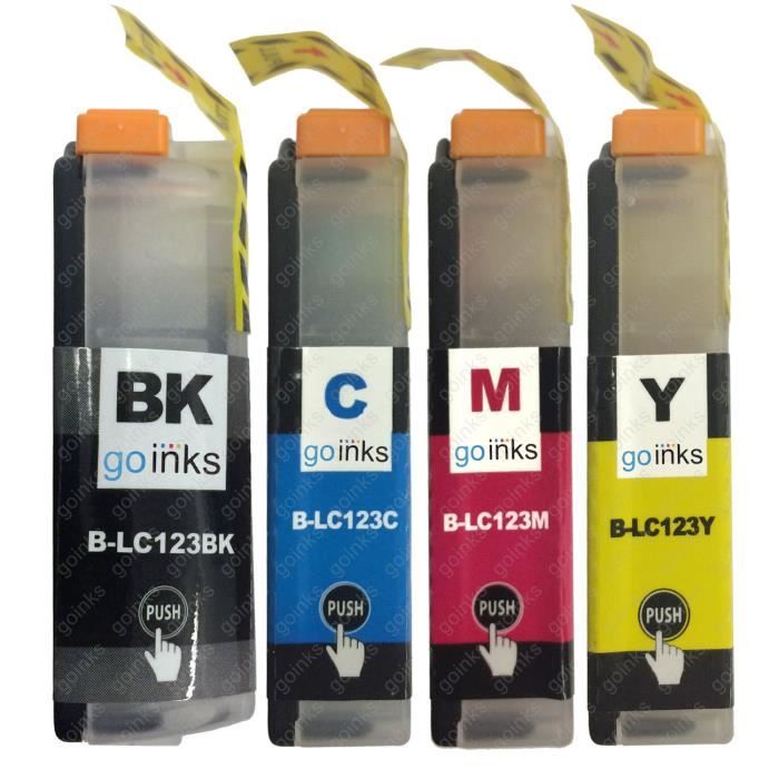 Cartouches d'encre Improducts® - Alternatief Brother LC-980 LC-1100/980 1100 set + noir