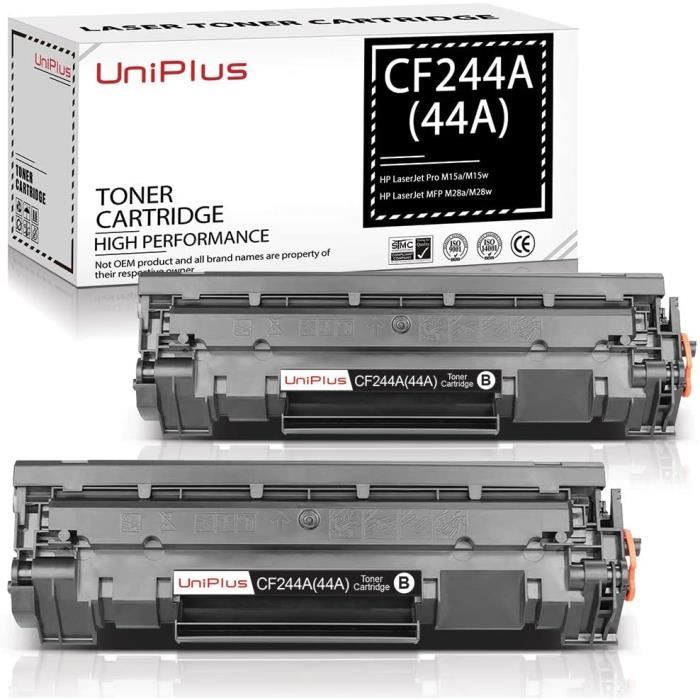 Compatible avec HP 44A CF244A Cartouches de Toner pour HP Laserjet Pro M15a  M15w, HP Laserjet Pro MFP M28a MFP M28w Imprimante - Cdiscount Informatique