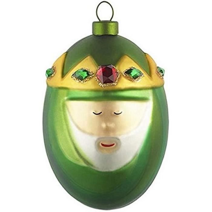 Alessi AMJ13 9 Melchiorre Boule de Sapin de Noël du Roi Mage Melchior