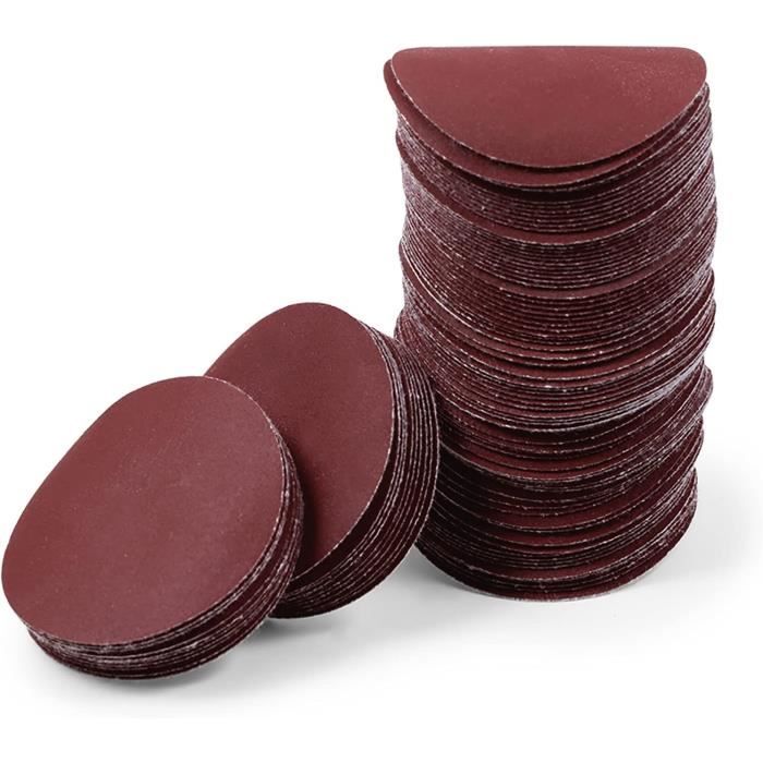 30 Disques De Ponçage Auto-agrippants 75 Mm - Grains 800 à 3000, Pour Ponceuse Orbitale, Humide/sec