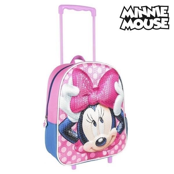 Cartable minnie top a roulette