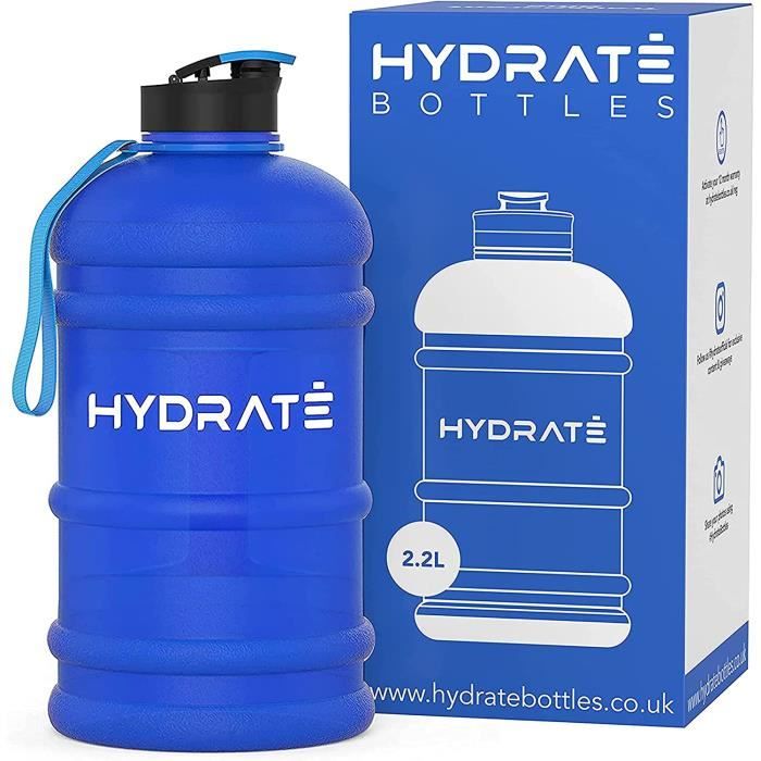 Be-Active Bouteille D'eau En Verre De 2,2 Litres Avec Temps | WhichOne