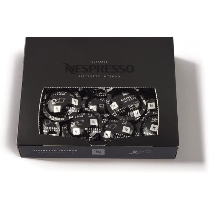 Boîte de 50 capsules Ristretto Intenso Nespresso Pro [155] - Cdiscount Au  quotidien