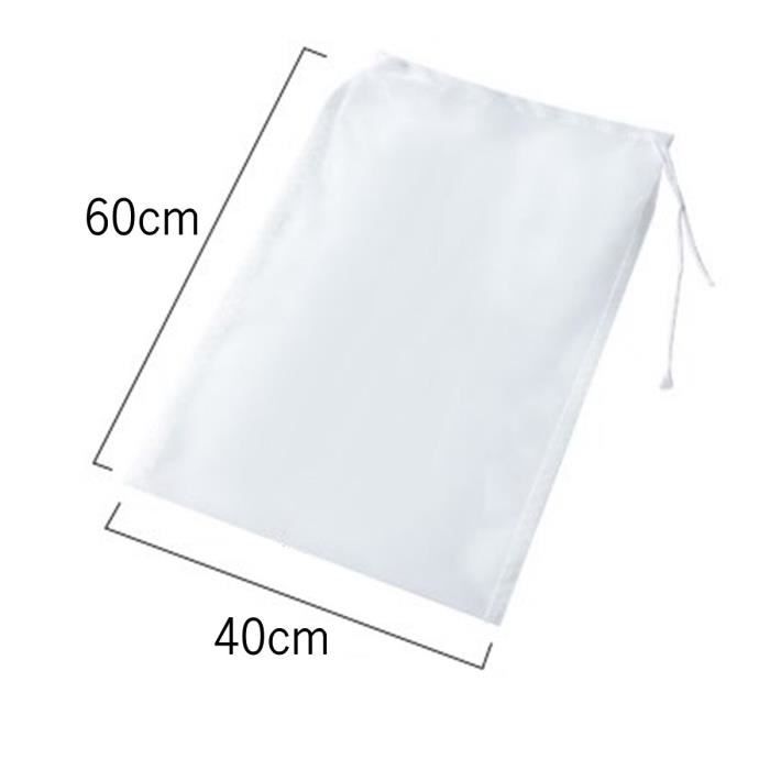 Lot De 5 Filtres En Maille Fine Réutilisables - Pour Jus, Lait Végétal, Vin, Fromage Blanc (mousseline)