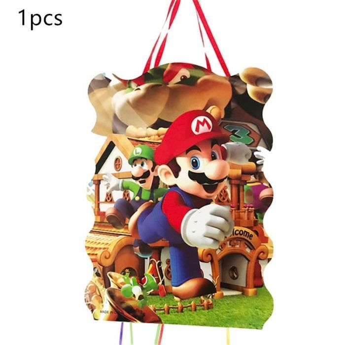 Decorations De Gateaux Super Mario Pour Fete D Anniversaire Presentoir De Cupcake Decoratio Modele Pinata 1pcs Hydgzsc Cdiscount Jeux Jouets