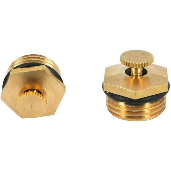 Arroseur à Impact En Laiton De 1/2 Pouces, Tête D'arrosage Robuste Avec Buses Modele Reglable De 0 A 360 Degres Arroseurs Darrosage 82763585