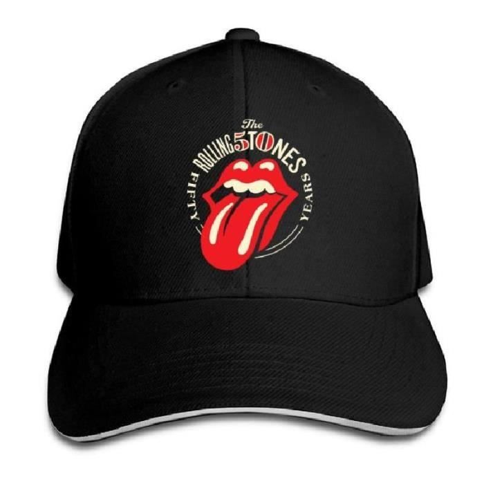 casquette rolling stones