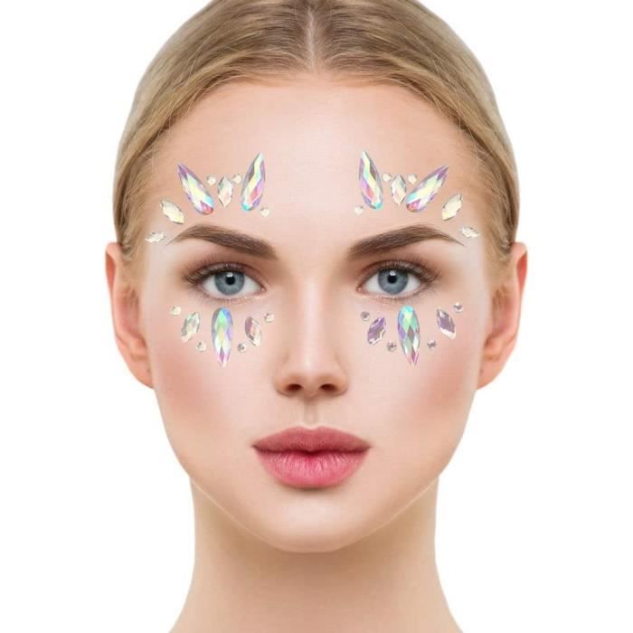 Face crystal sticker shop