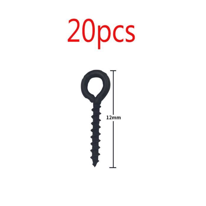 Accessoires de pêche,25pcs T4--pivot de pêche à la carpe, 25 pièces