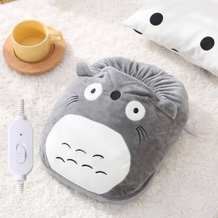 Couverture Chauffante USB Rechargeable - Flanelle Douce 100x70 Cm - Alimentation 5V/2A - Pour Canapé, Lit, Bureau, Voyage - 3