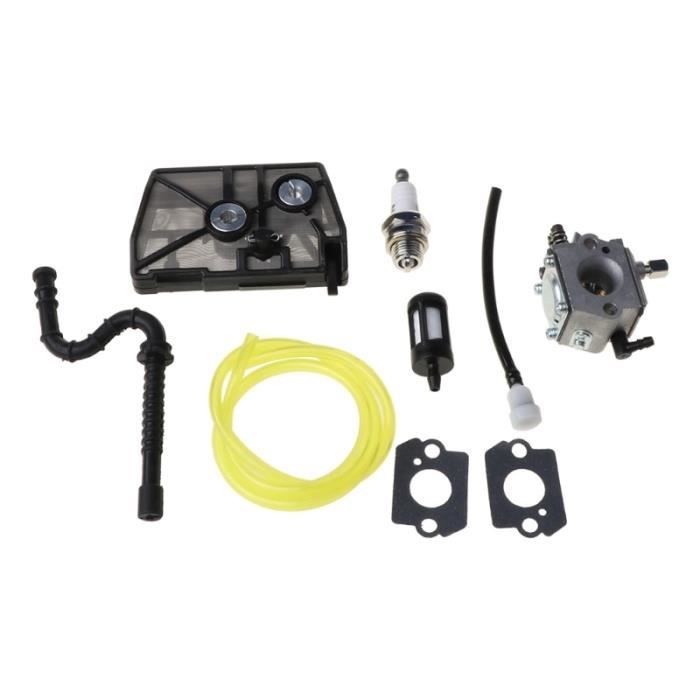 Carburateur Pour Tronçonneuse Stihl 009 010 011 012 - Avec Filtre à Air Et Tuyau De Carburant