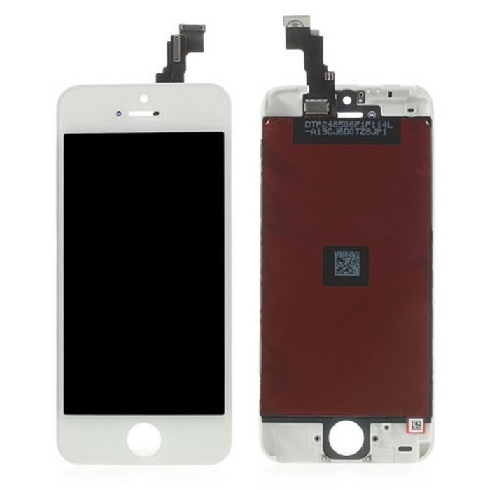 Ecran LCD & Vitre tactile Blanc Assemblés Sur Châssis Pour Xiaomi Redmi Note 8 Pro