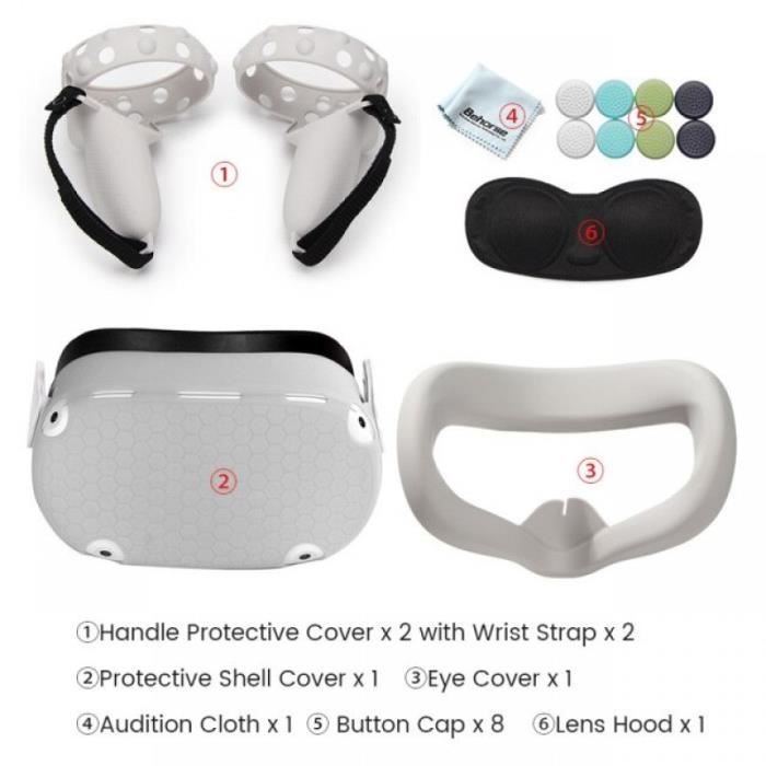 Vr Support Mural Pour Casque Et Contrôleur - Universel Stand Compatible