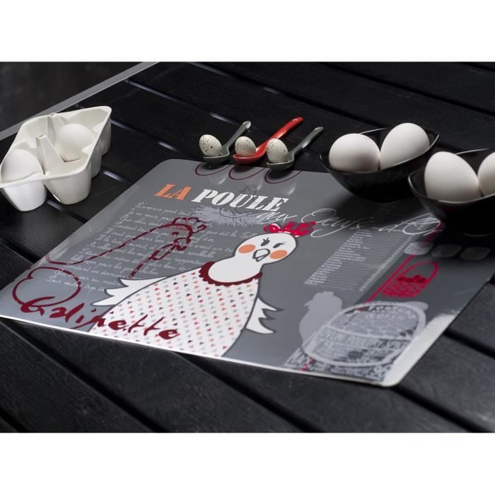 Udc Cartexpo - Lot De 4 Sets De Table Tableaux - 42x29cm