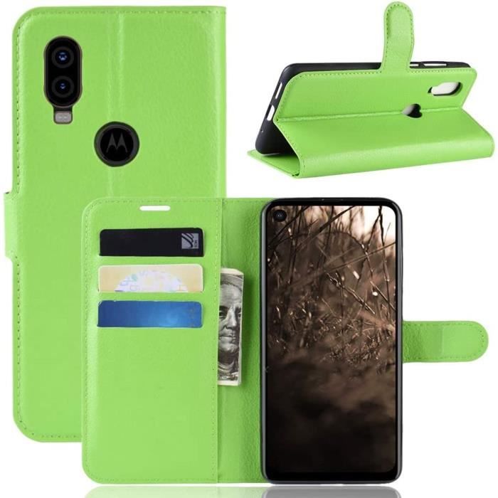 FanTing Capa Para Motorola One Vision Plus, Antiderrapante, Ultrafina, Absorção De Choque Protecao Contra Arranhoes Capa Para Motorola One Vision Plus