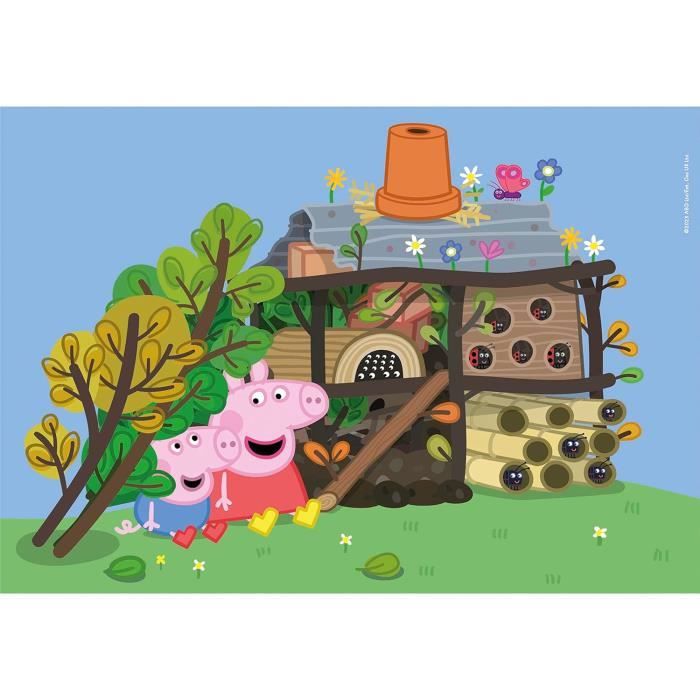 Clementoni - 24221 - Supercolor Puzzle - Peppa Pig - 24 Pezzi - Play For Future, Puzzle Bambini 3 Anni, Puzzle Cartoni Animati - Made In Italy