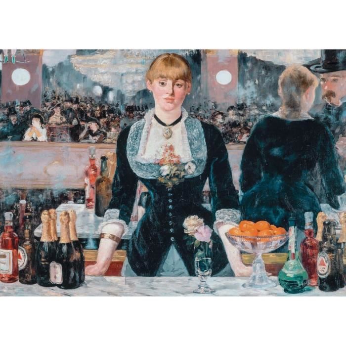 Puzzle En Bois 365 Pièces – Un Bar Aux Folies – FoxSmartBox – Casse-tête Adulte Art & Fantaisie – Cadeau Original