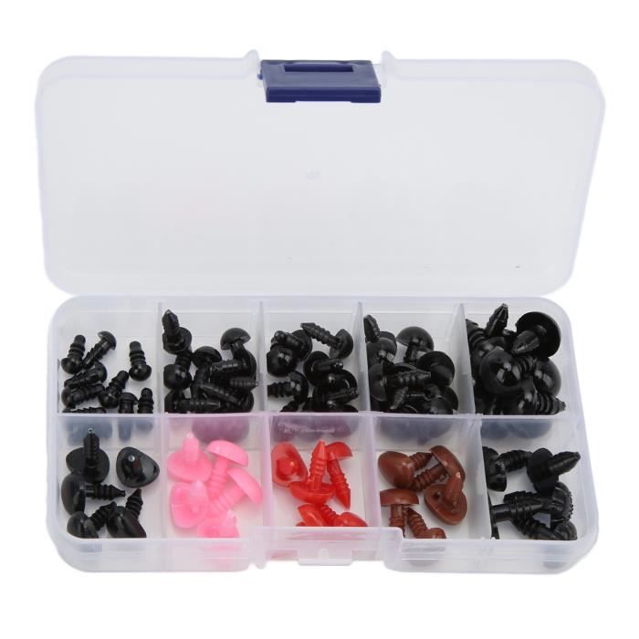 Yeux De Sécurité Pour Poupées 16 Mm Marron - Lot De 150 Œillets + 150 Rondelles - Pour Création Artisanat, Peluches, Travaux Au Crochet - 2