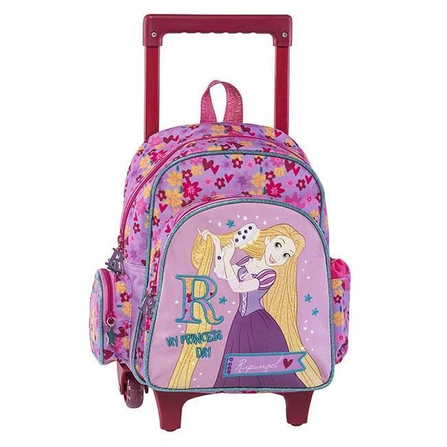Sac dos roulettes maternelle DISNEY PRINCESS Raiponce