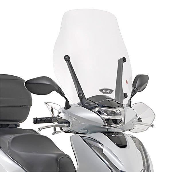 Pare-brise scooter Givi Honda SH 125I-150I (2017 à 2019) - transparent