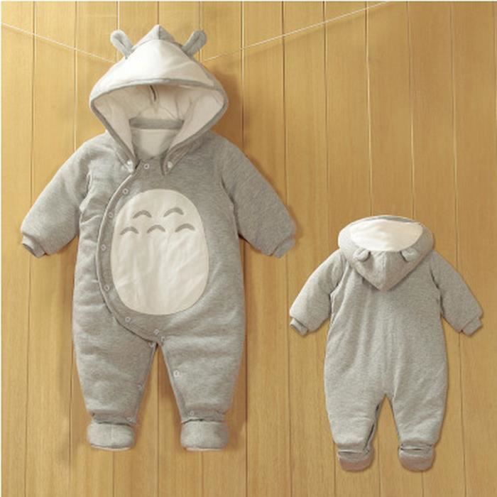 Mon Voisin Totoro Plus Bebe Romper Costume Qiu Dong Tenue 12 Mois Cdiscount Pret A Porter