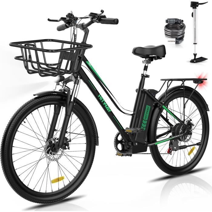 Vélo électrique - HITWAY - BK8 - Batterie 36V11,2AH - Roue arrière - 26\