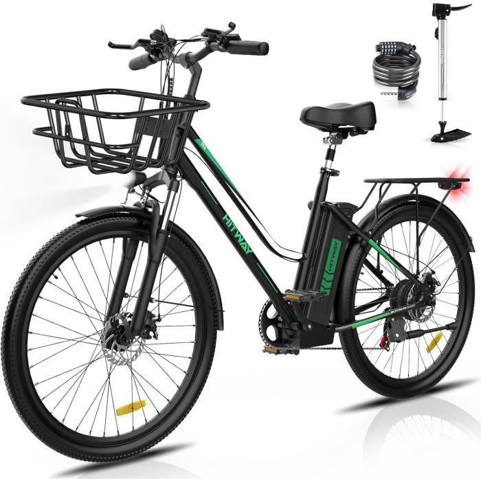 Roue avant 48v 1000w 26 pouces Kit vélo électrique TigerWheel à engrenages  + batterie en option