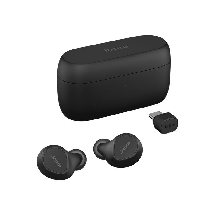 Casque - JABRA - Evolve2 Buds UC - Bluetooth - Annulation active - USB-C - Noir