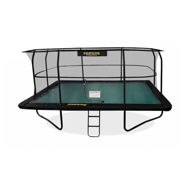 Trampoline rectangulaire Deluxe complet JUMPKING 3,66 x 5,18 m