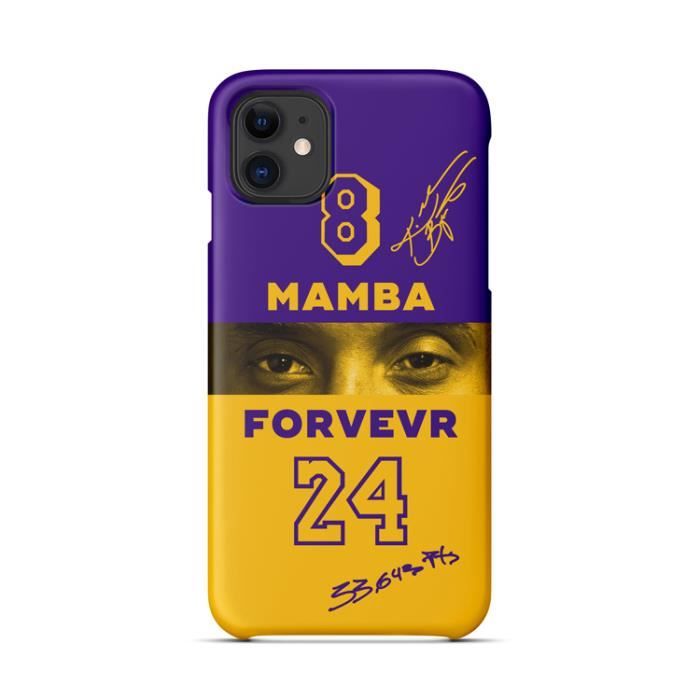 Coque iPhone XR Maillot NBA Kobe Bryant Black Mamba Coque Compatible iPhone XR Cdiscount Telephonie