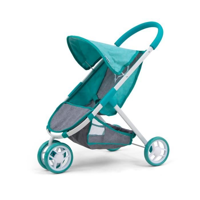 Poussette pour poupée - Milly Mally - Natalie Prestige - 54 cm - Vert menthe - Mixte