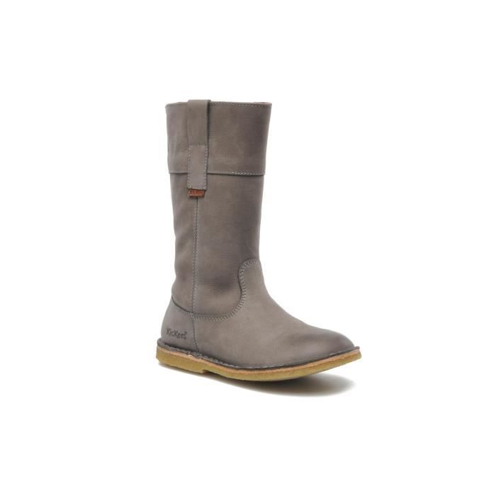 CUIR COSYDOZEN Gris POUR Modèle FILLEKICKERS BOTTES 0kPOnw