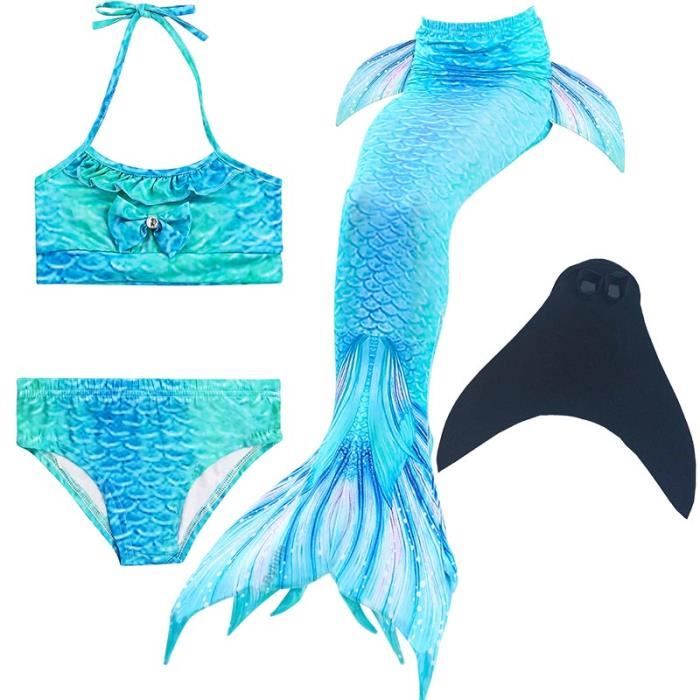 Maillot de bain sirene pour petite fille online