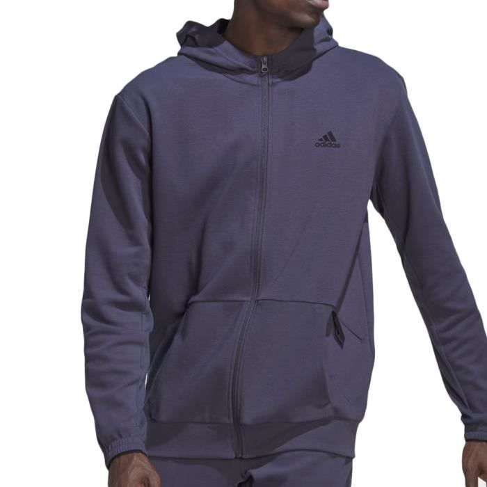 Sweat zippé best sale homme adidas