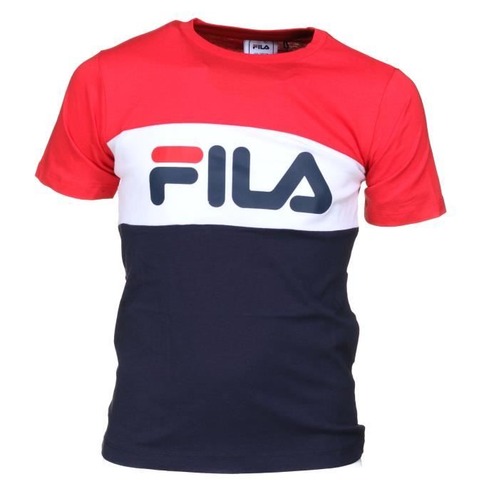 Tee shirt fila garcon Clearance