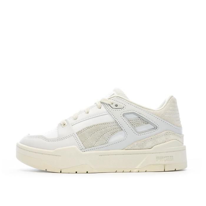Puma Baskets Blanche/Beige Femme Puma Slipstream Thrifted