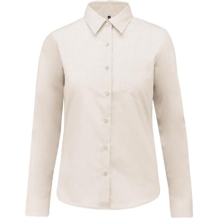 Chemisier Femme Dégradé Col V - Blouse Manches Longues Été Mousseline Tunique Mode