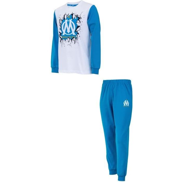 Boxer Officiel Olympique De Marseille OM - Enfant Garçon - Collection 100% Authentique