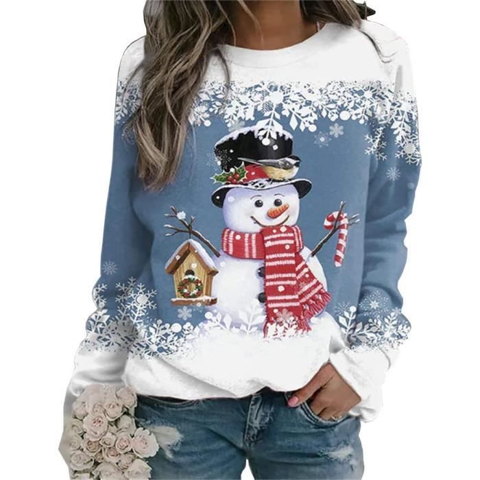 Sweat De Noël Vert Femme, Taille L, Holiday Editions, Excellent état
