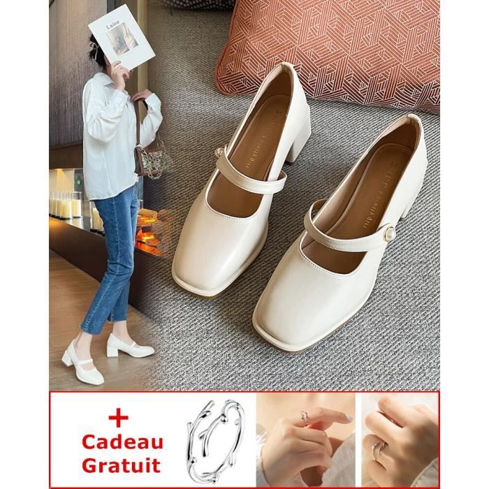 SHAKIRA Escarpins talons moyens pour femmes de grande taille en