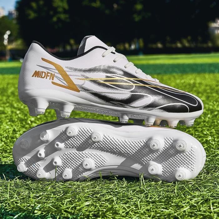 ZGEER Nouvelle chaussure de football, adulte étudiant enfants long