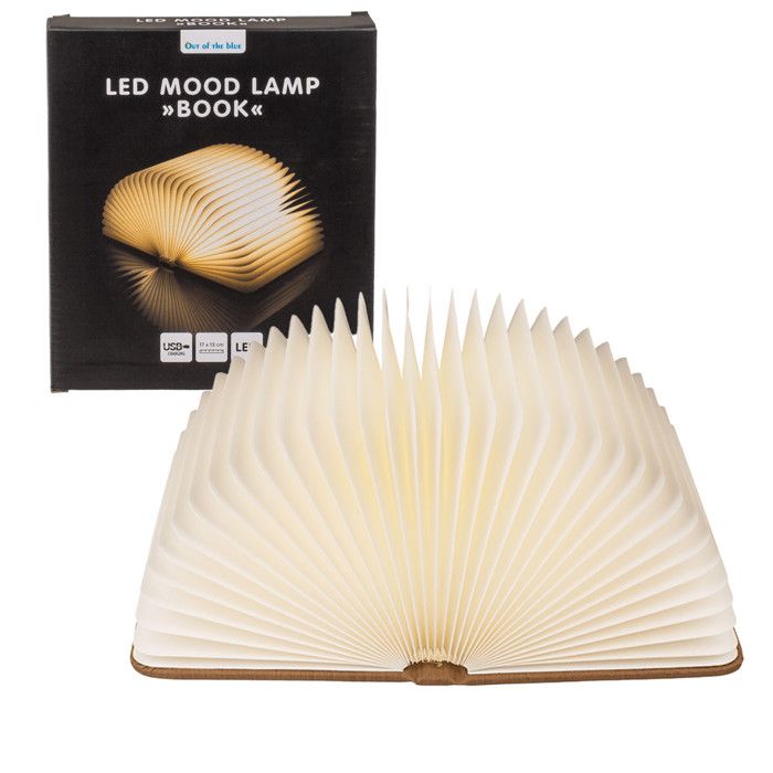 Lampe dambiance - OUT OF THE BLUE - Lampe Livre - LED - Rechargeable USB - Design Contemporain