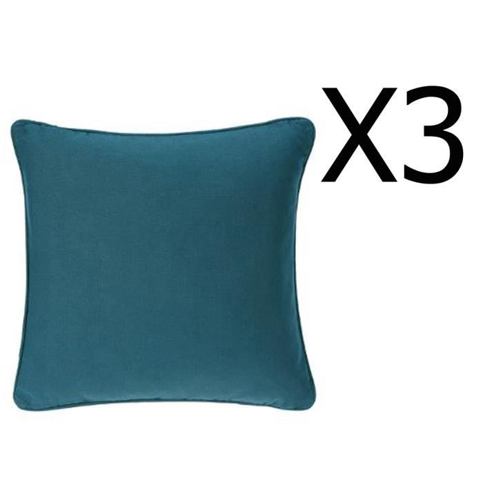 Soleil docre Coussin D/éco D/éhoussable 45 x 45 cm Polyester Multicolore