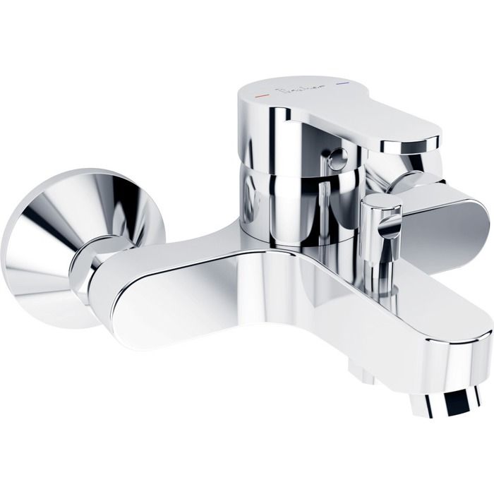 Porcher Mitigeur De Bain Douche Olyos C2 Avec Raccord Mural Sans