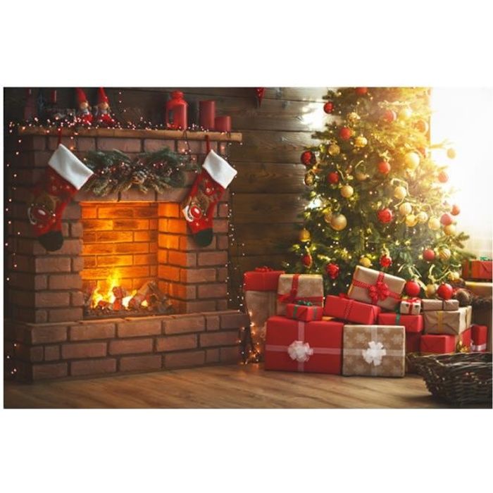 1 Pc Toile De Fond De Noel Studio Photo Vacances Papier Peint Decoration Murale Pour La Photographie Seance Kit Studio Photo Achat Vente Fond De Studio Cdiscount