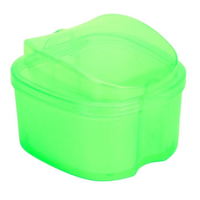 Boîte De Rangement Pour Prothèses Dentaires - Fermeture Magnétique, Portable, Facile à Nettoyer
