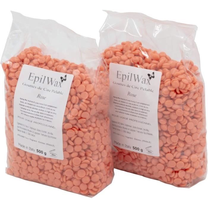 Lot De 5 Sachets Vivezen - Perles De Cire à épiler Pelable - Pour épilation Facile